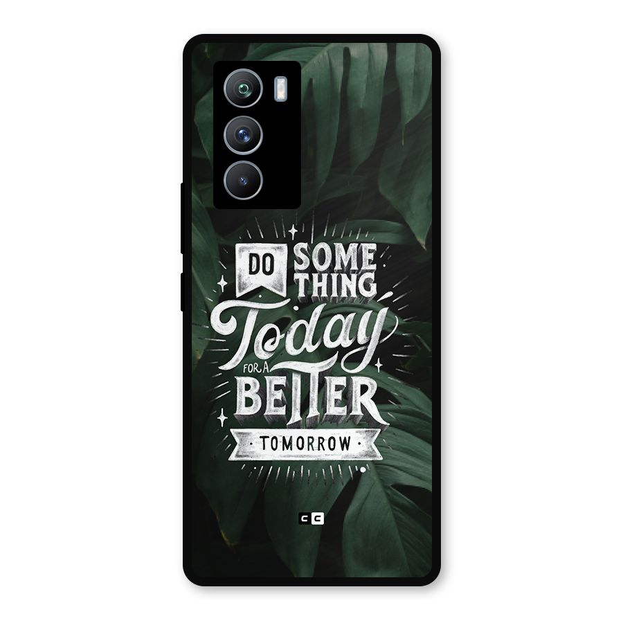 Do Something Metal Back Case for iQOO 9 SE