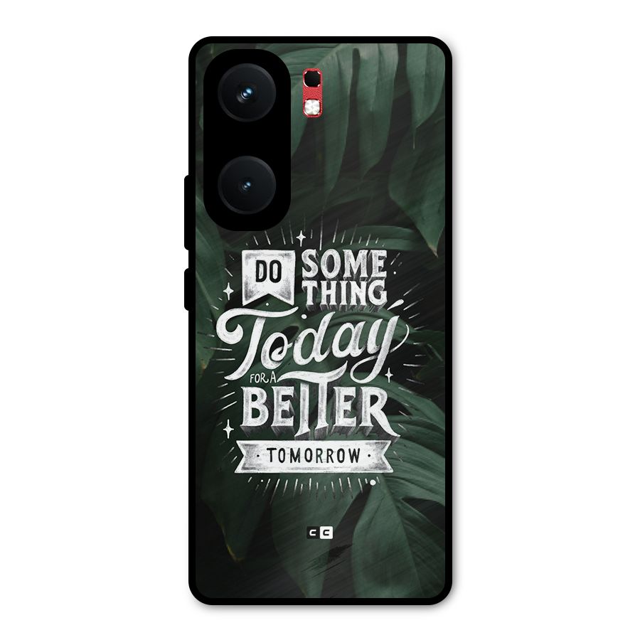 Do Something Metal Back Case for iQOO Neo 9 Pro