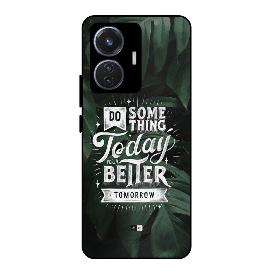 Do Something Metal Back Case for iQOO Z6 44W