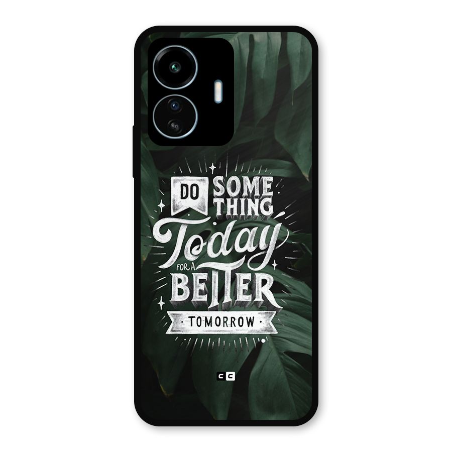 Do Something Metal Back Case for vivo iQOO Z6 Lite 5G