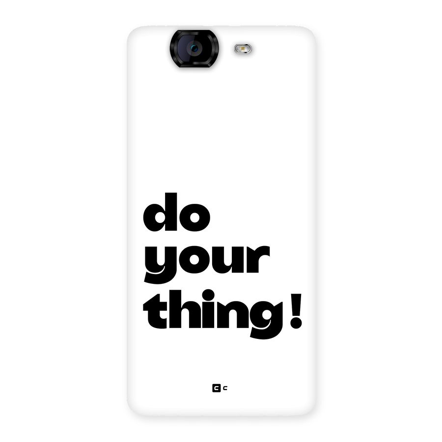 Do Your Thing Back Case for Canvas Knight A350