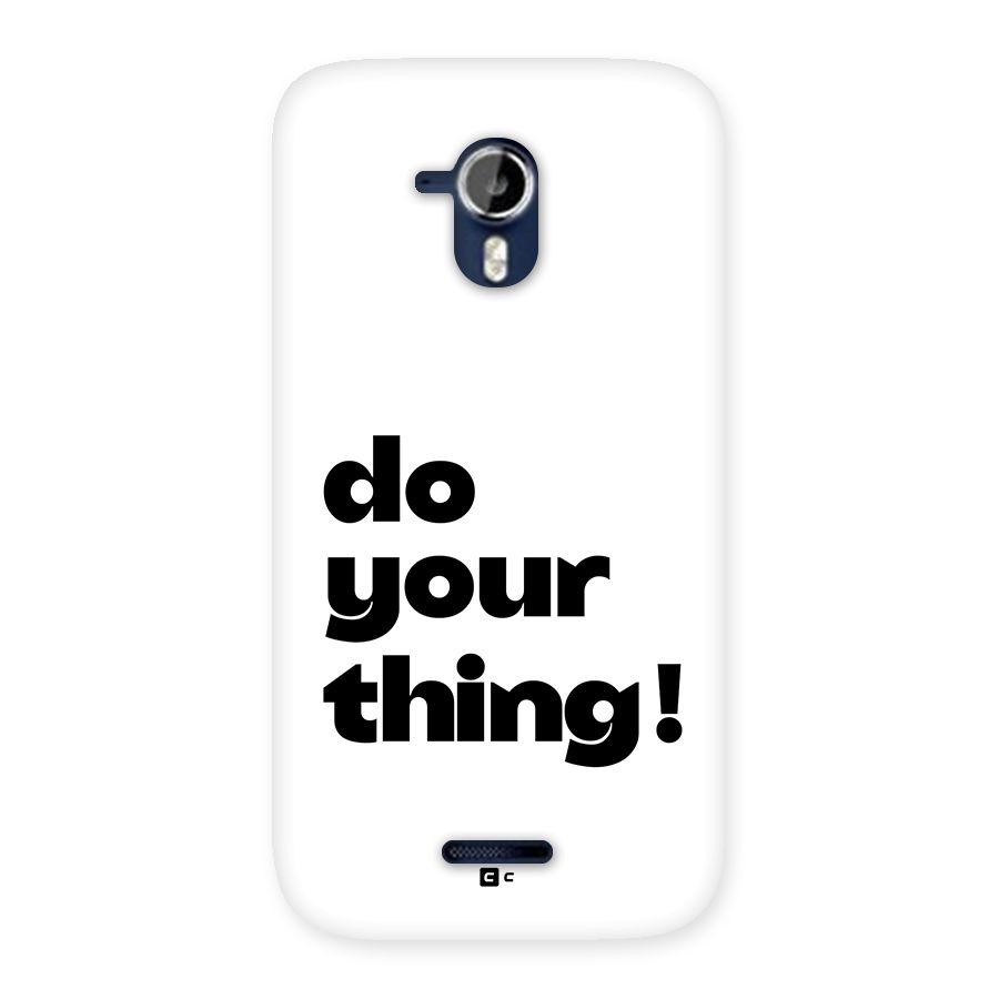 Do Your Thing Back Case for Canvas Magnus A117