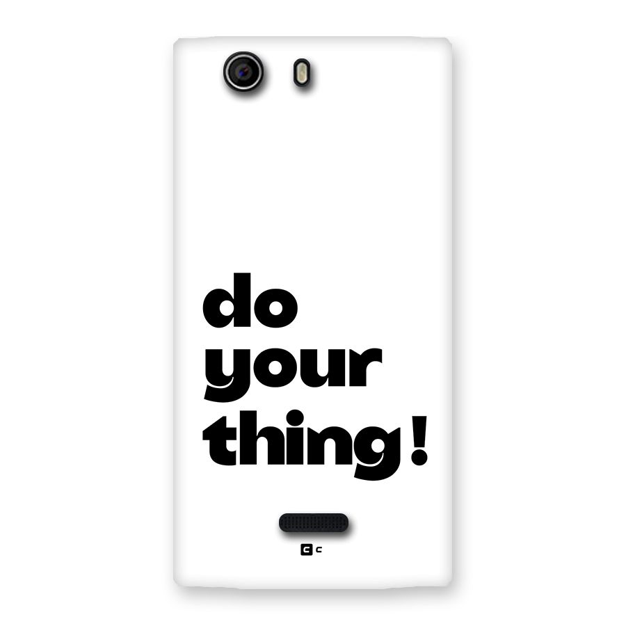Do Your Thing Back Case for Canvas Nitro 2 E311