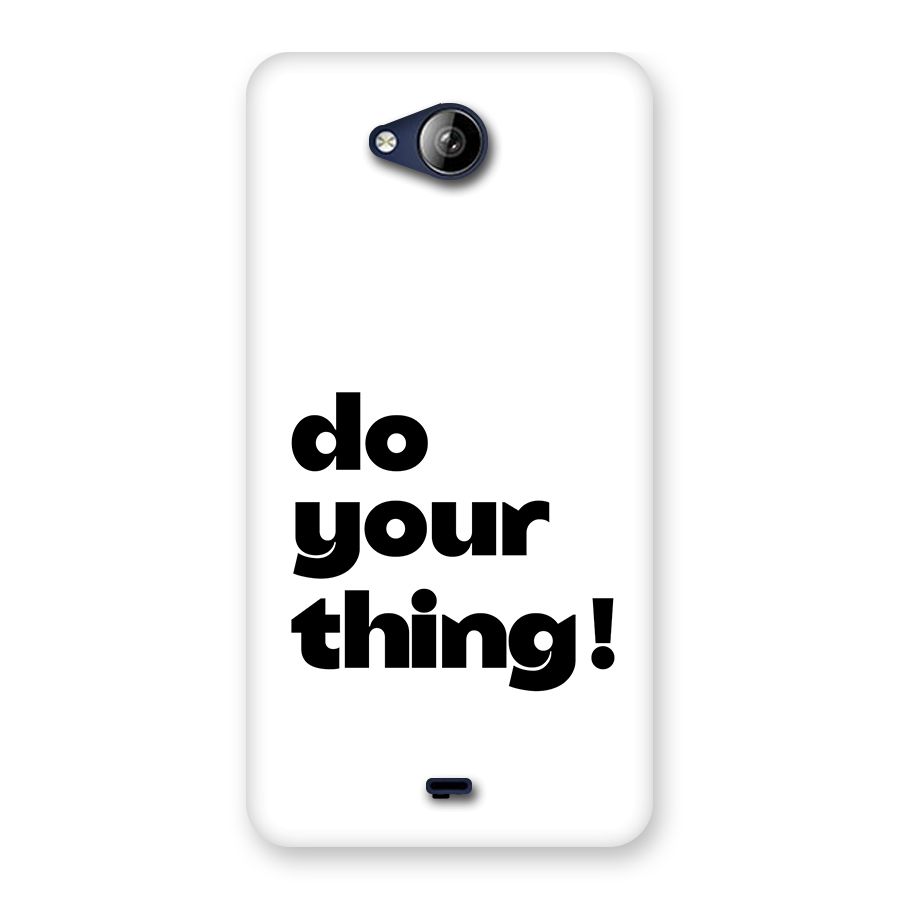 Do Your Thing Back Case for Canvas Play Q355