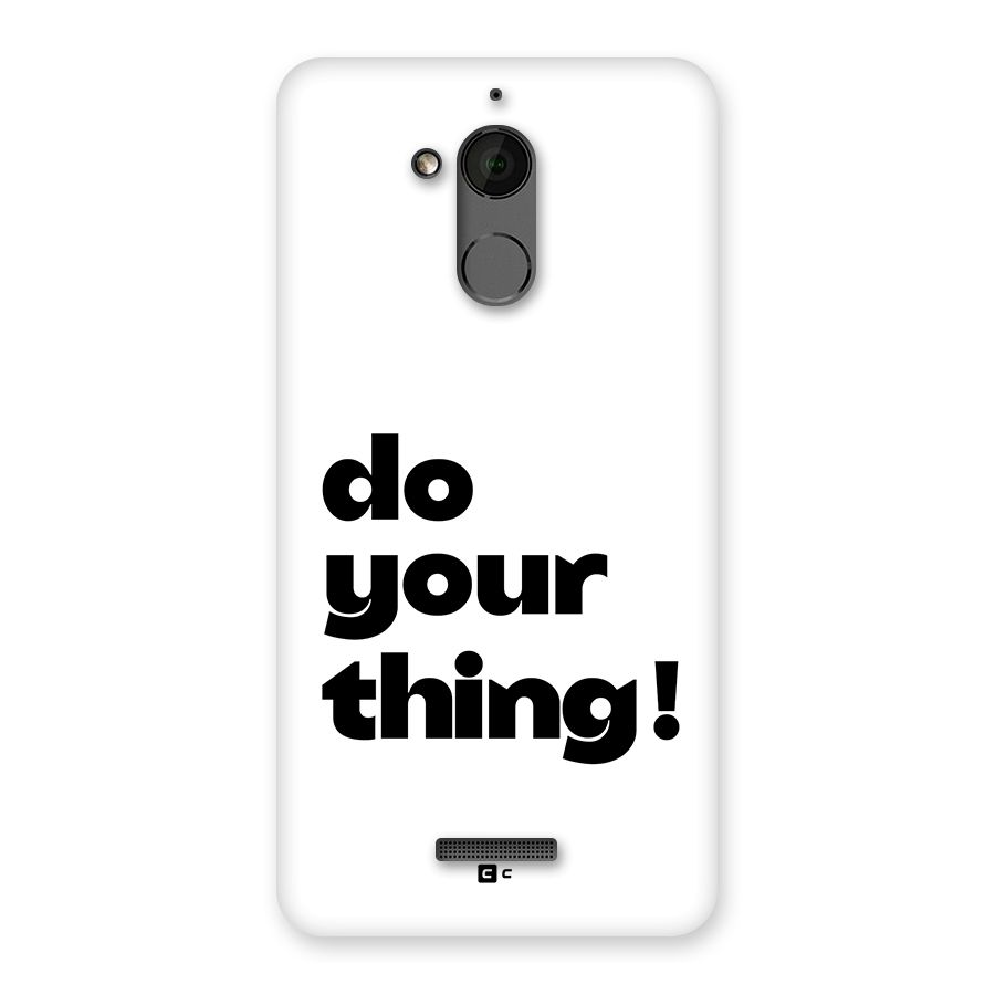 Do Your Thing Back Case for Coolpad Note 5