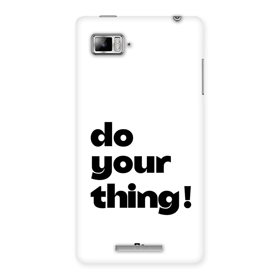 Do Your Thing Back Case for Lenovo Vibe Z K910