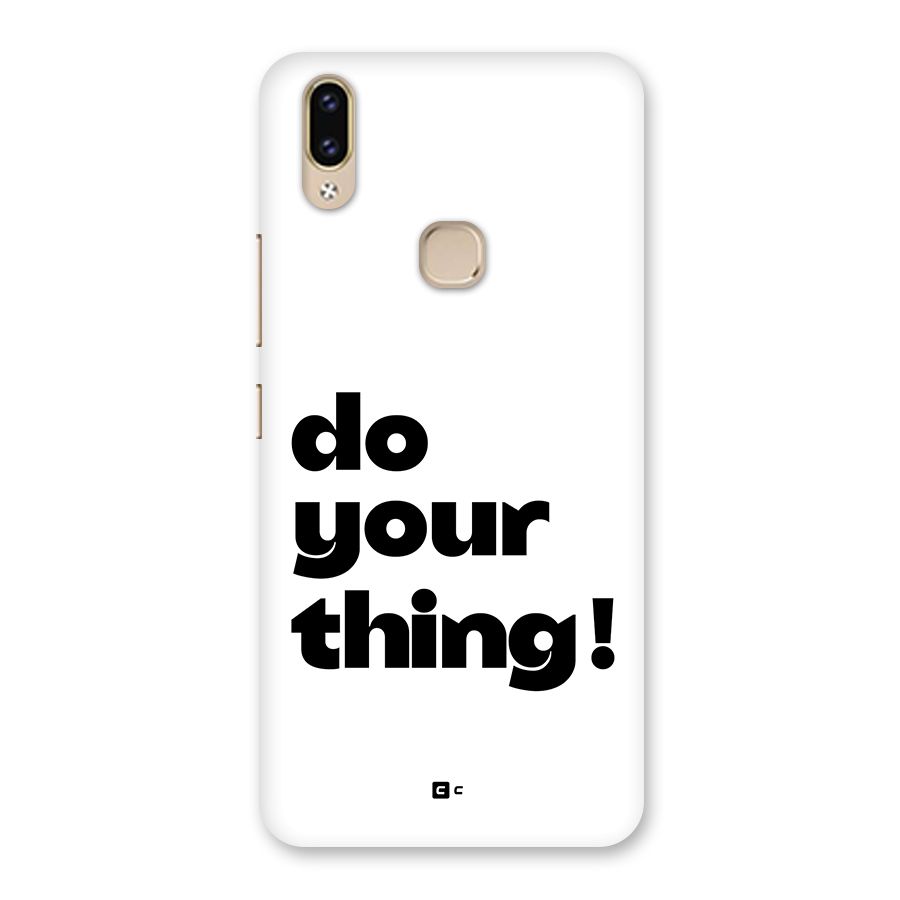 Do Your Thing Back Case for Vivo V9 Youth