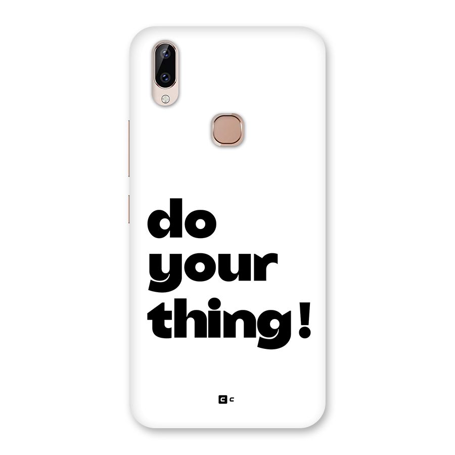 Do Your Thing Back Case for Vivo Y83 Pro