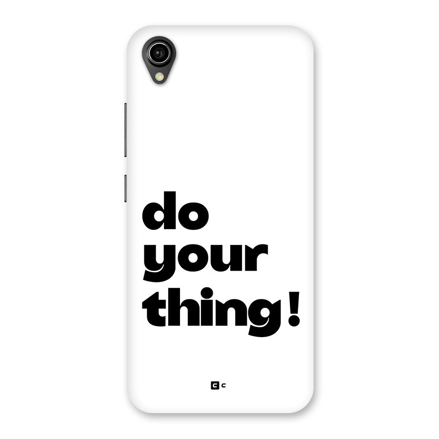 Do Your Thing Back Case for Vivo Y90
