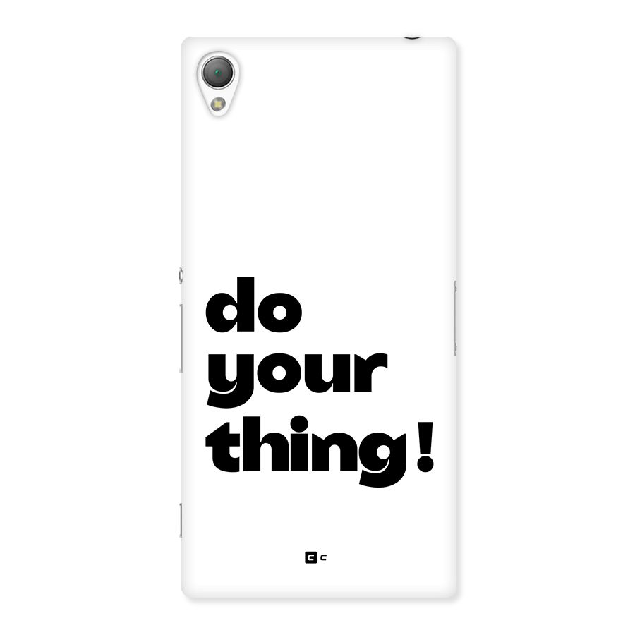 Do Your Thing Back Case for Xperia Z3