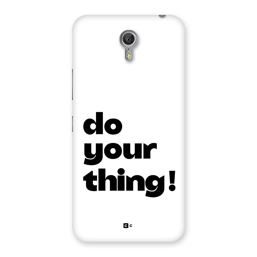 Do Your Thing Back Case for Zuk Z1