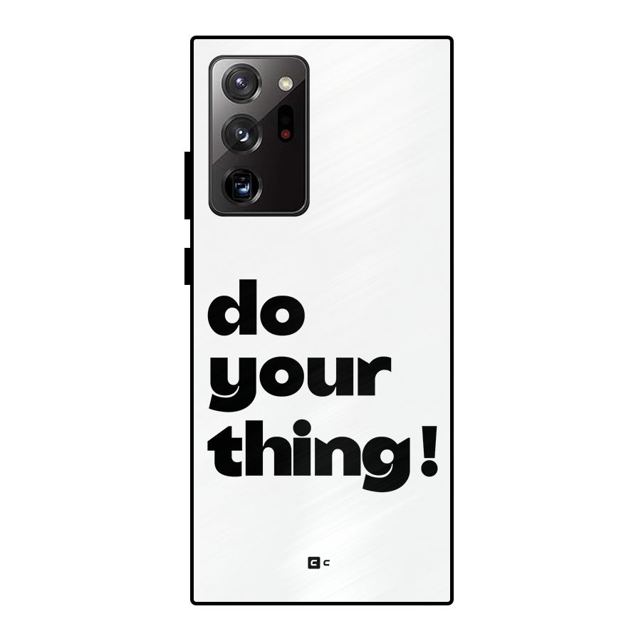 Do Your Thing Metal Back Case for Galaxy Note 20 Ultra