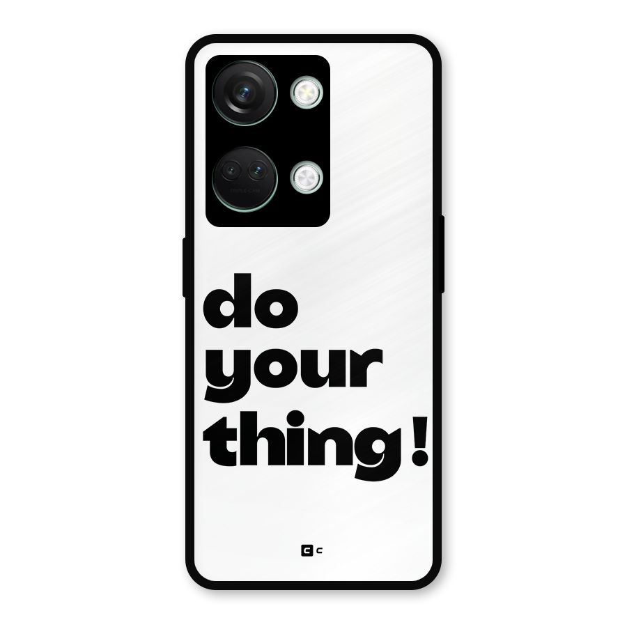 Do Your Thing Metal Back Case for OnePlus Nord 3