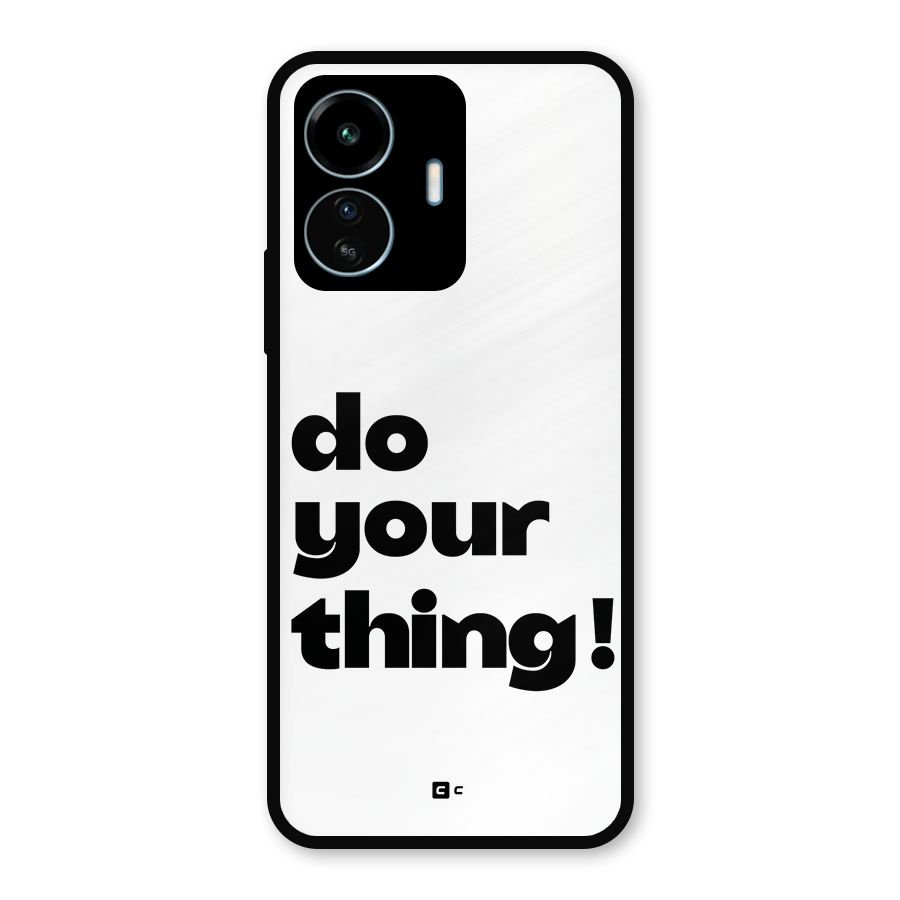 Do Your Thing Metal Back Case for vivo iQOO Z6 Lite 5G