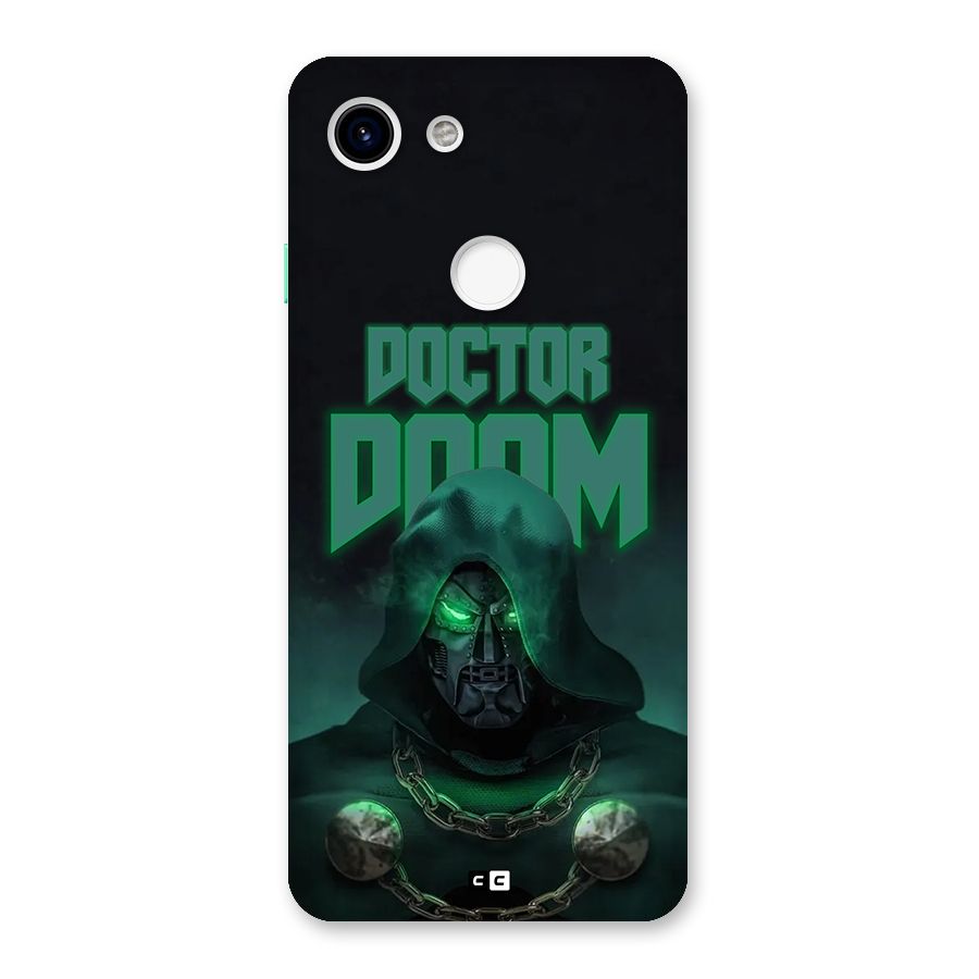 Doctor Doom Back Case for Google Pixel 3
