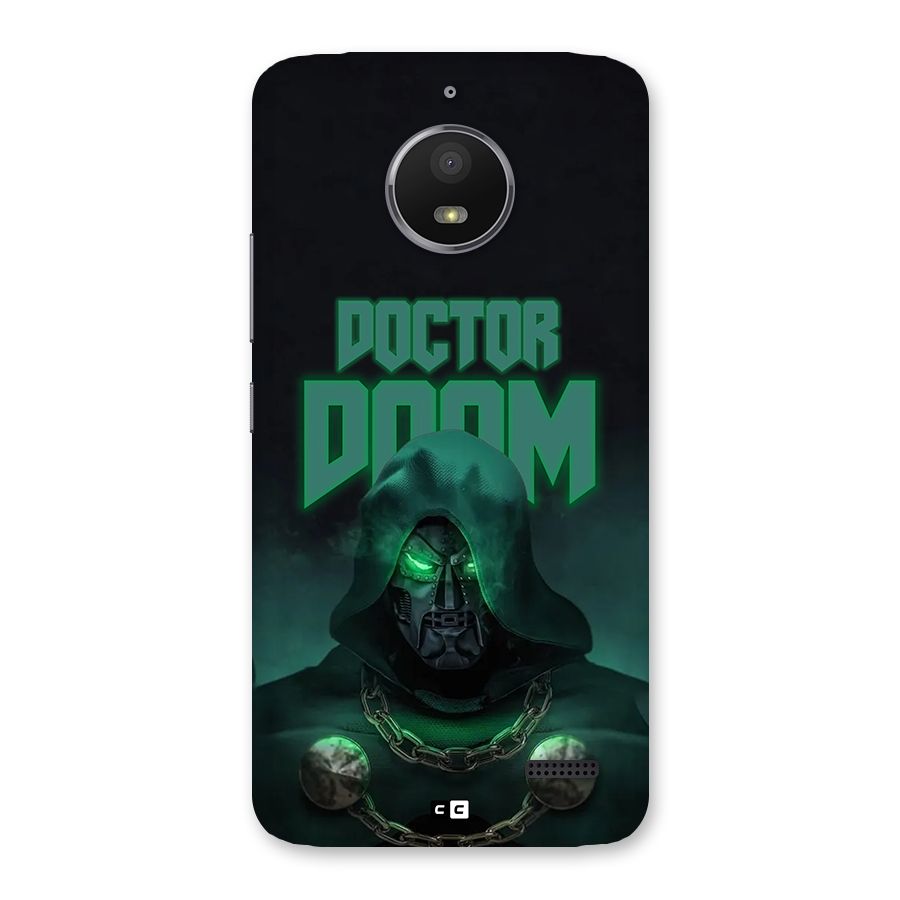 Doctor Doom Back Case for Moto E4