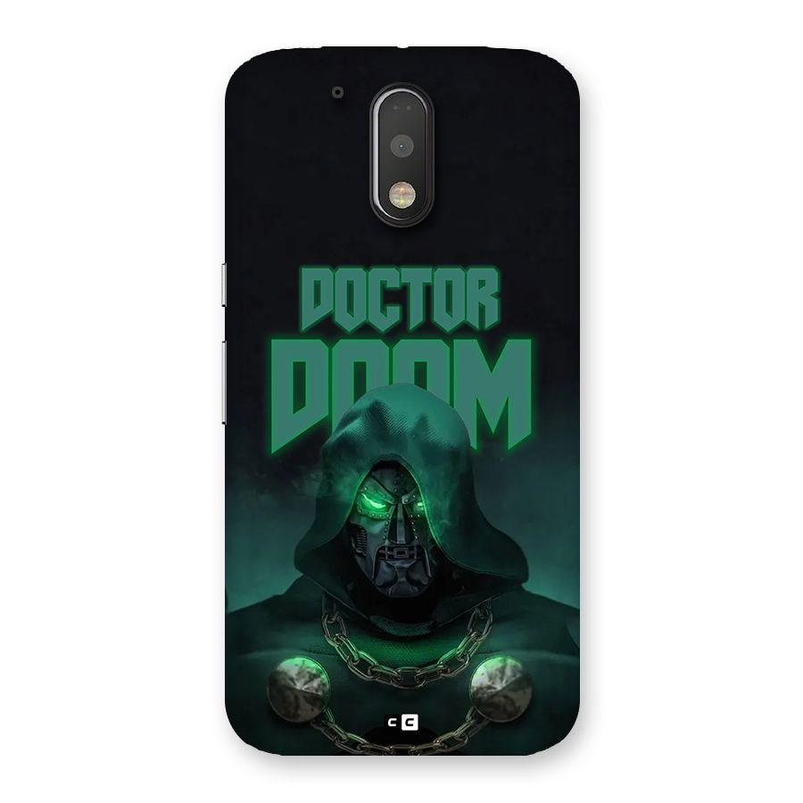 Doctor Doom Back Case for Moto G4 Plus