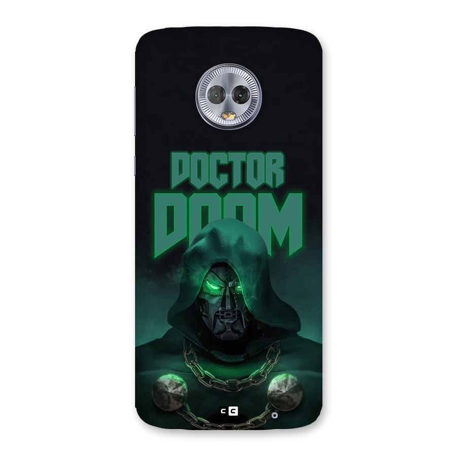 Doctor Doom Back Case for Moto G6 Plus