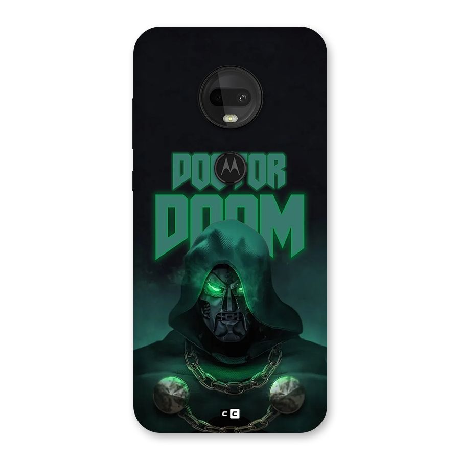 Doctor Doom Back Case for Moto G7