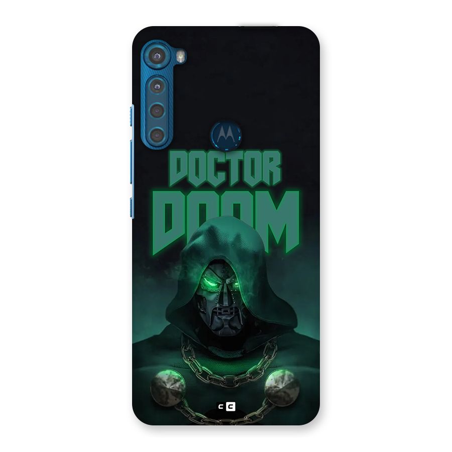 Doctor Doom Back Case for Motorola One Fusion Plus