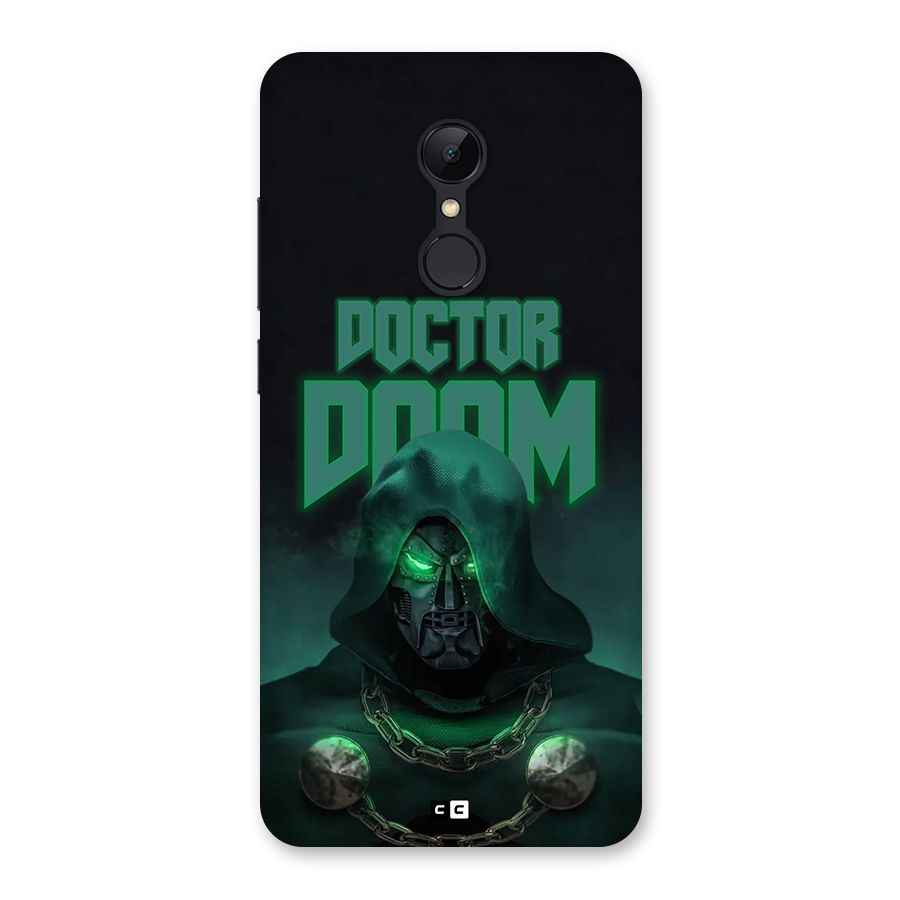 Doctor Doom Back Case for Redmi 5