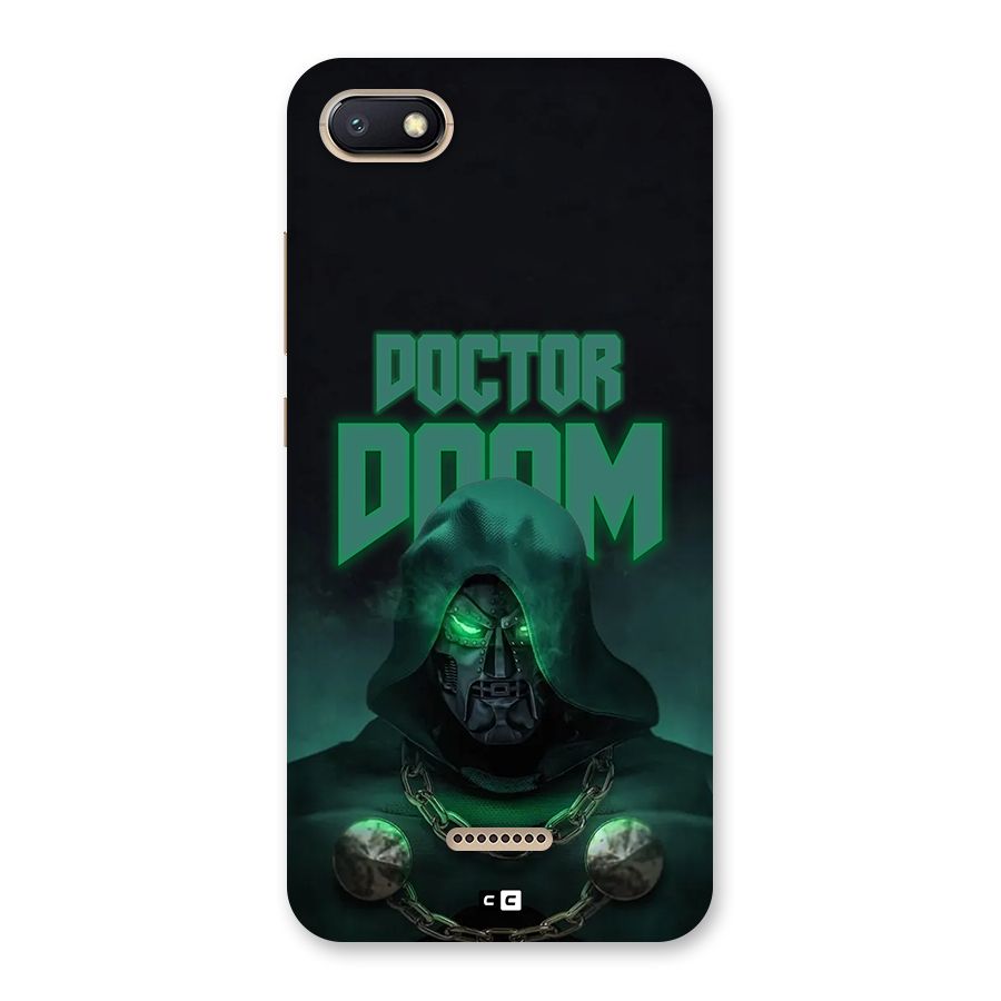 Doctor Doom Back Case for Redmi 6A