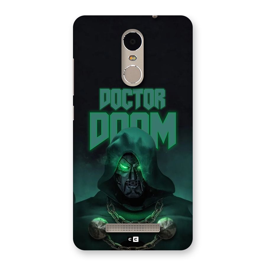 Doctor Doom Back Case for Redmi Note 3