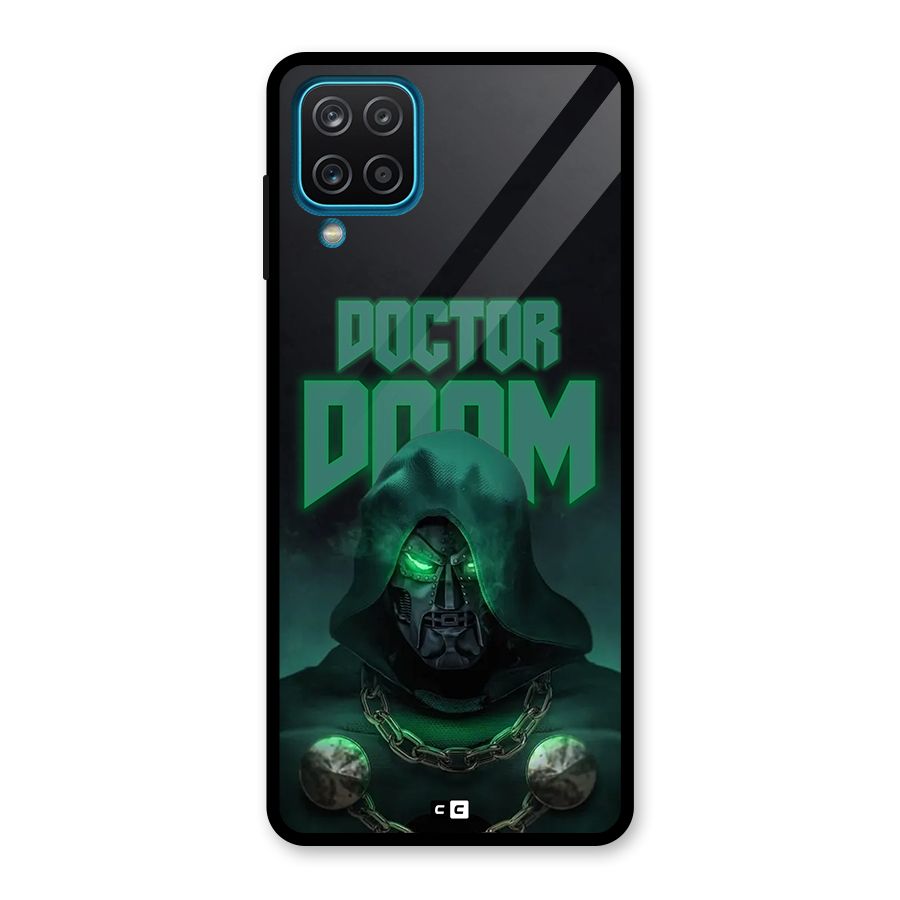 Doctor Doom Glass Back Case for Galaxy A12