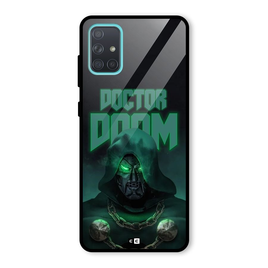 Doctor Doom Glass Back Case for Galaxy A71