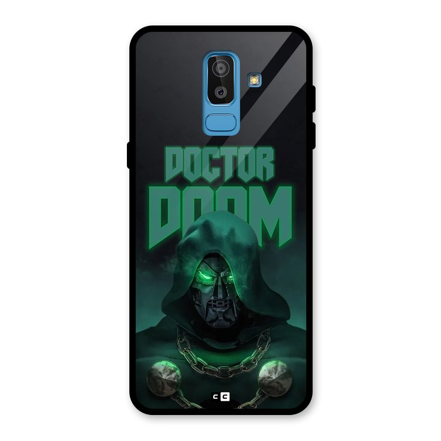 Doctor Doom Glass Back Case for Galaxy J8