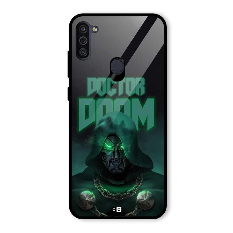 Doctor Doom Glass Back Case for Galaxy M11