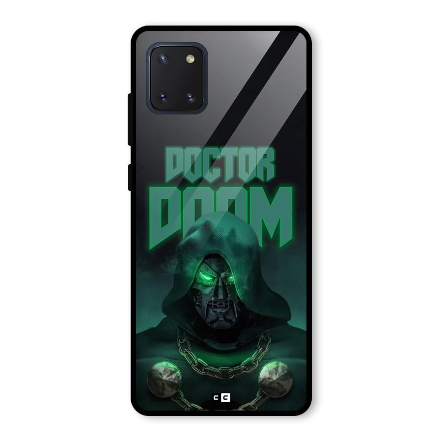 Doctor Doom Glass Back Case for Galaxy Note 10 Lite
