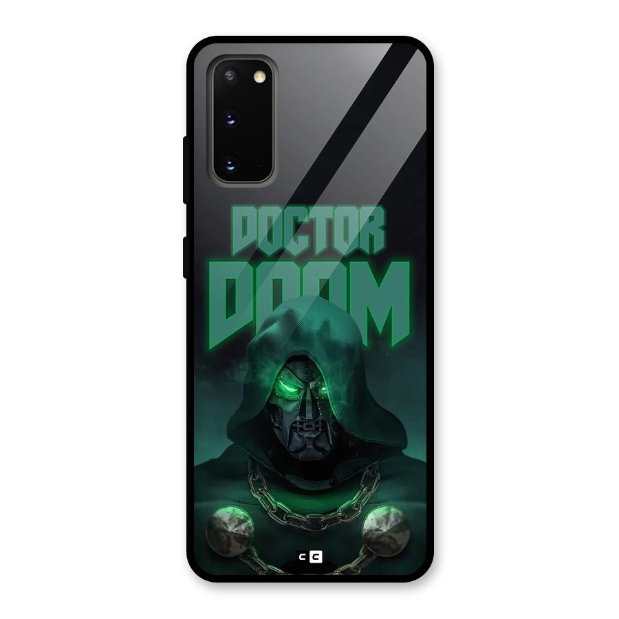Doctor Doom Glass Back Case for Galaxy S20