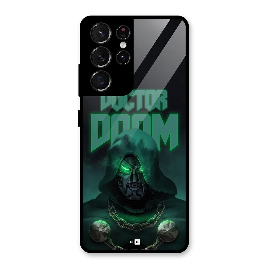 Doctor Doom Glass Back Case for Galaxy S21 Ultra 5G