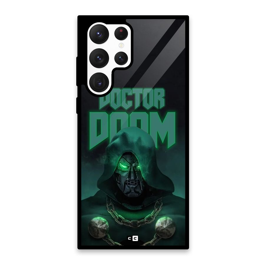 Doctor Doom Glass Back Case for Galaxy S22 Ultra 5G