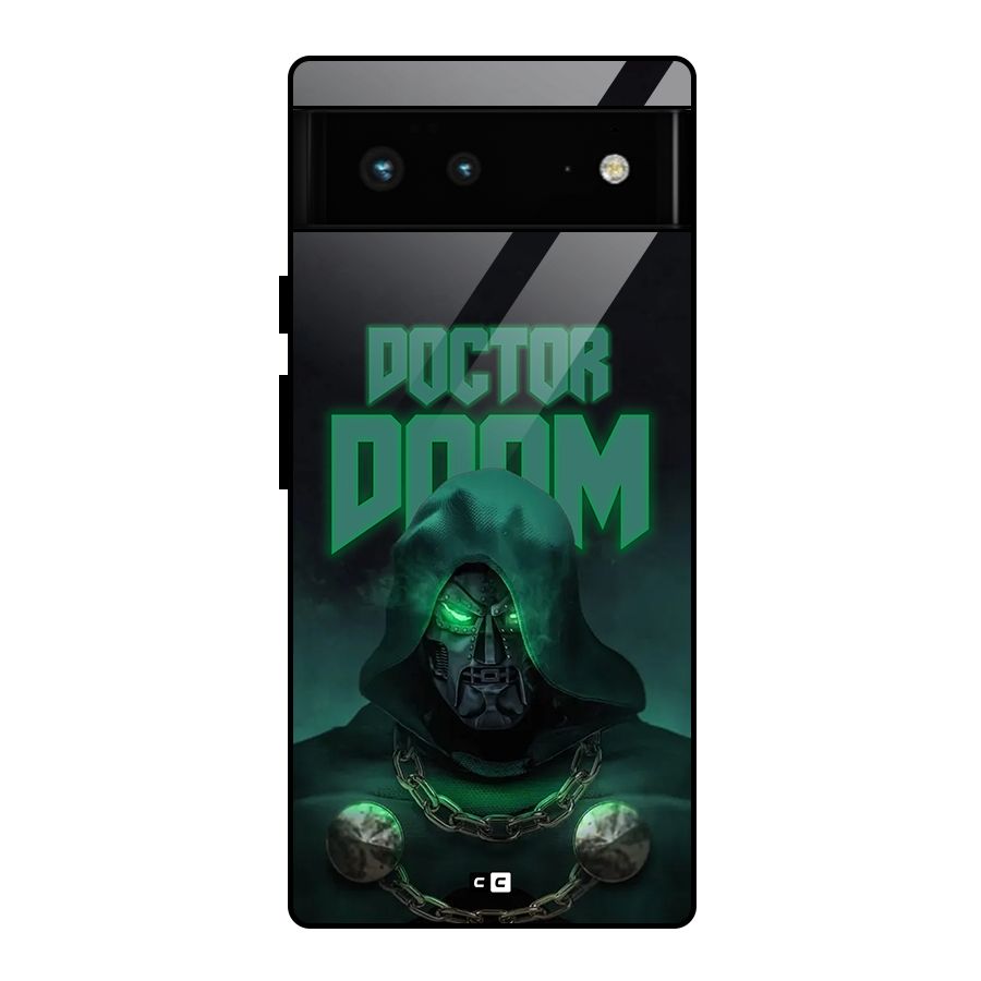 Doctor Doom Glass Back Case for Google Pixel 6