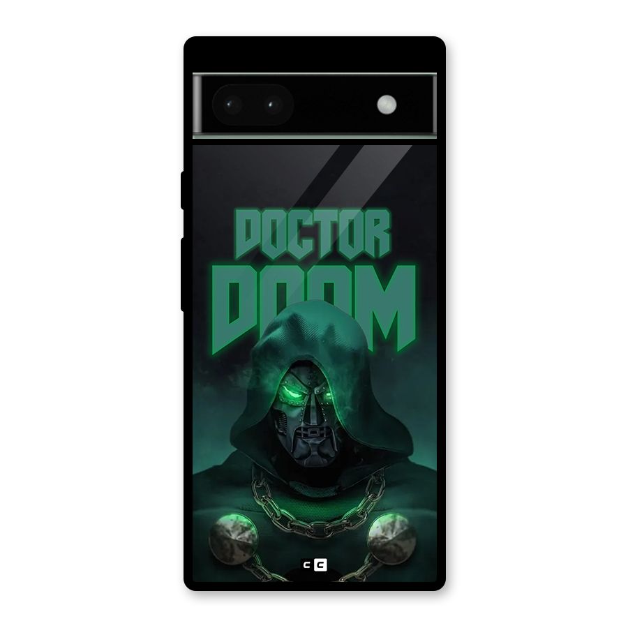 Doctor Doom Glass Back Case for Google Pixel 6a