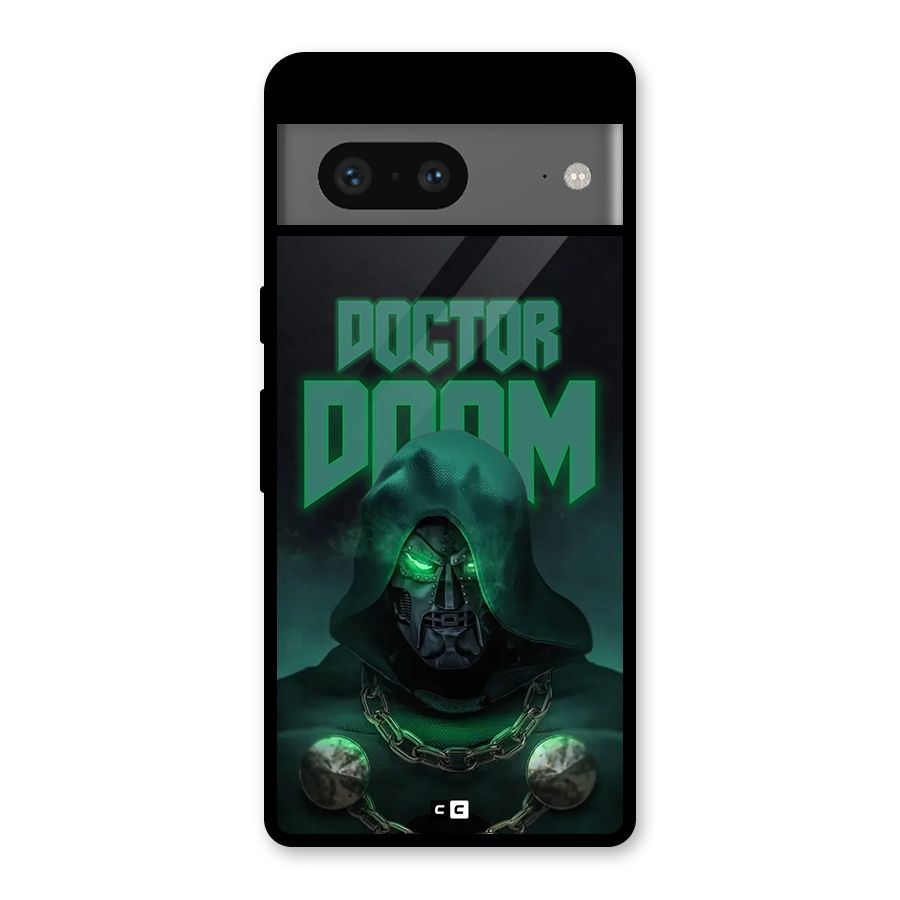 Doctor Doom Glass Back Case for Google Pixel 7
