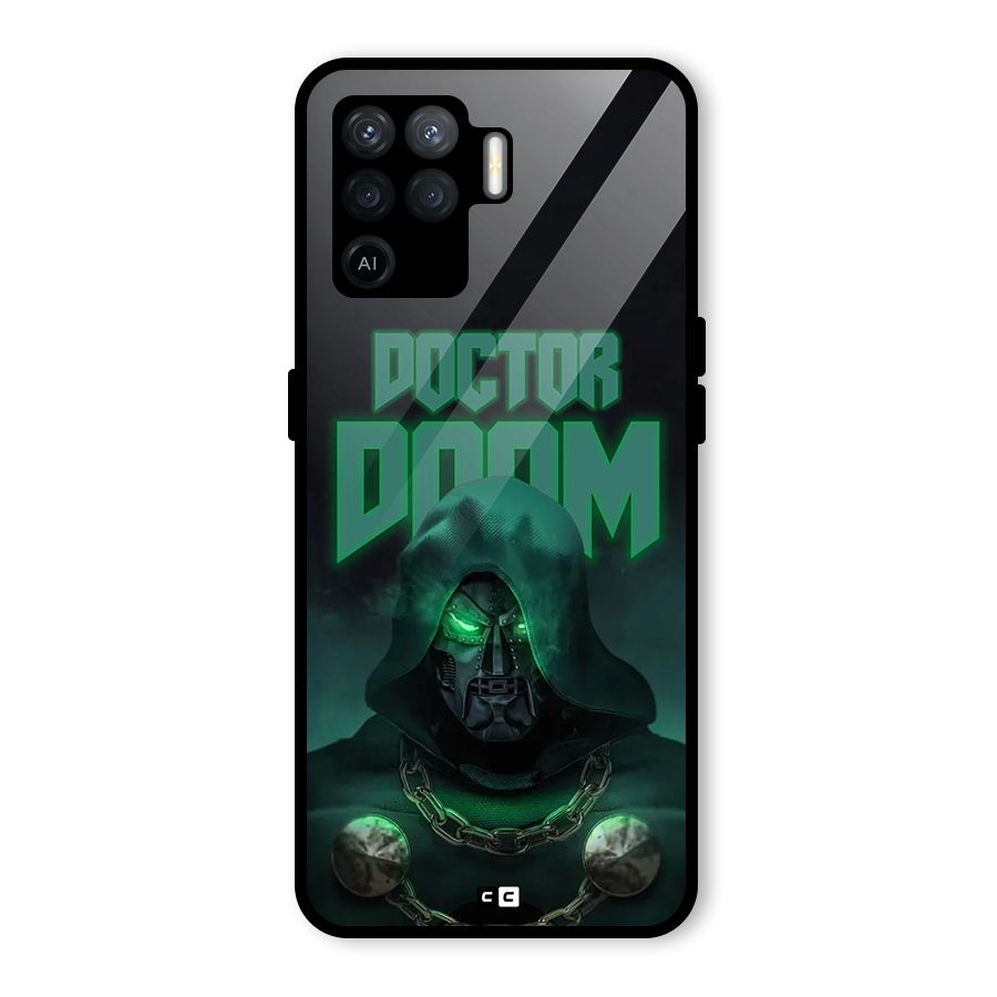 Doctor Doom Glass Back Case for Oppo F19 Pro