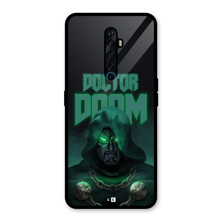 Doctor Doom Glass Back Case for Oppo Reno2 Z