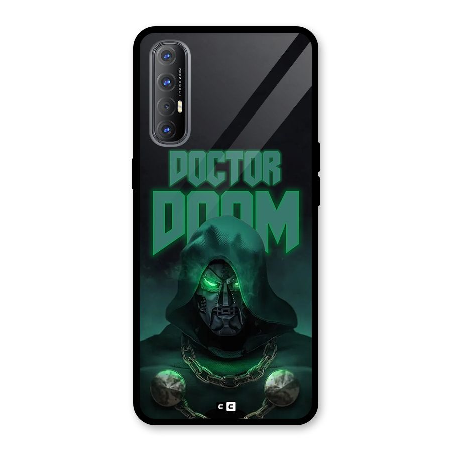Doctor Doom Glass Back Case for Oppo Reno3 Pro