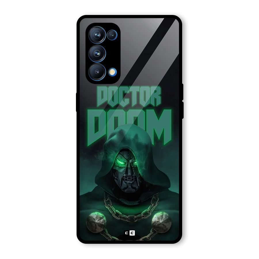 Doctor Doom Glass Back Case for Oppo Reno5 Pro 5G