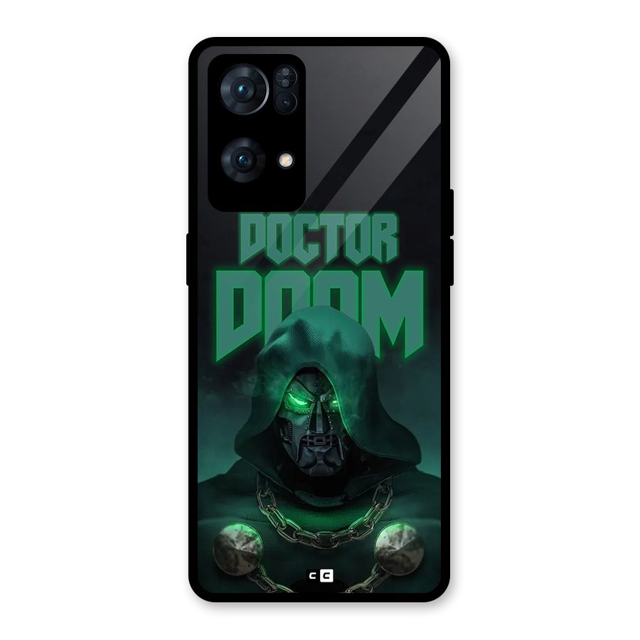 Doctor Doom Glass Back Case for Oppo Reno7 Pro 5G