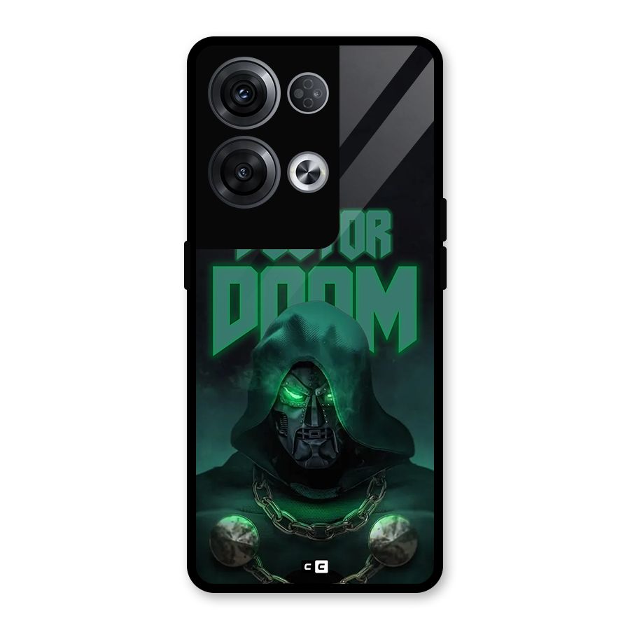 Doctor Doom Glass Back Case for Oppo Reno8 Pro 5G