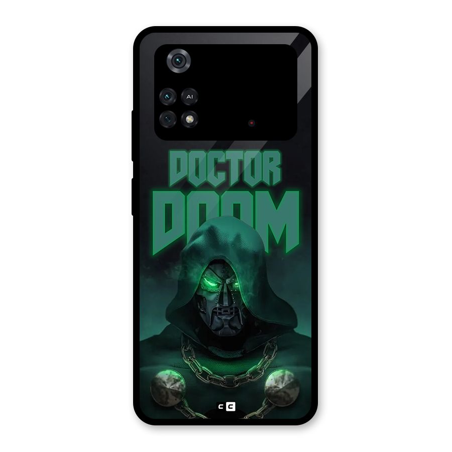 Doctor Doom Glass Back Case for Poco M4 Pro 4G
