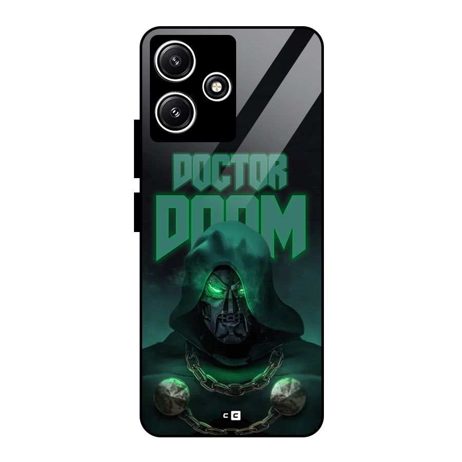 Doctor Doom Glass Back Case for Poco M6 Pro
