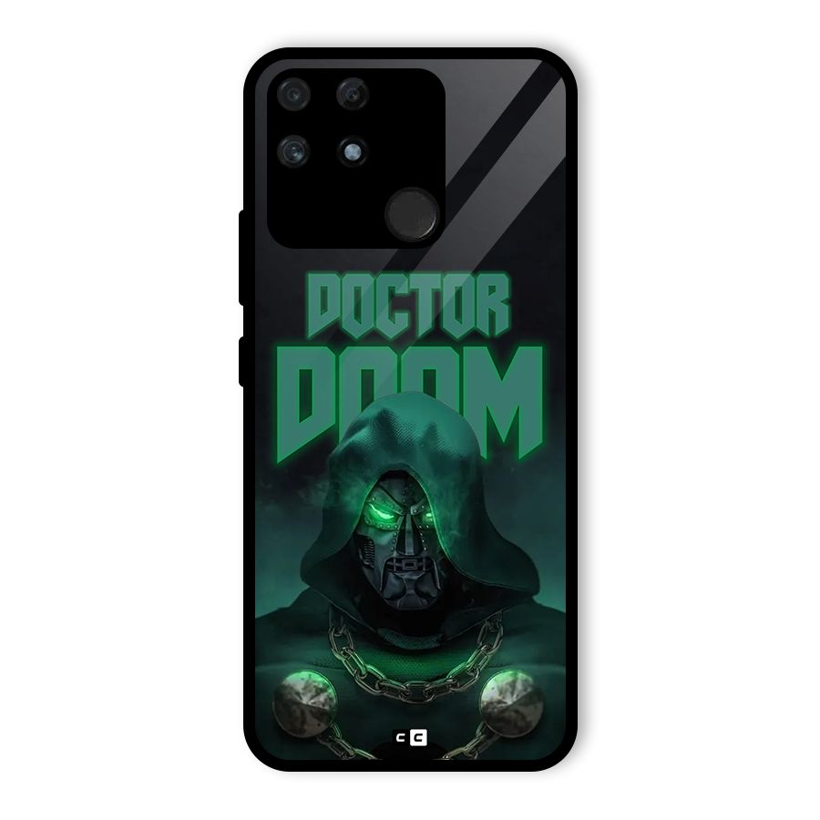 Doctor Doom Glass Back Case for Realme Narzo 50A