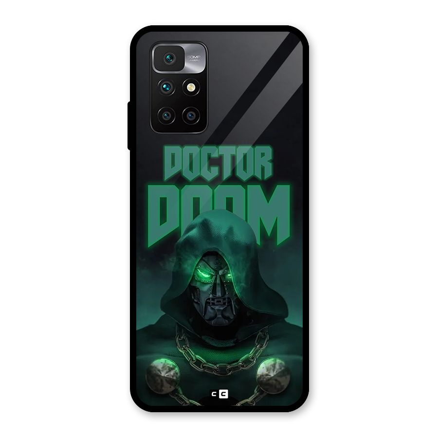 Doctor Doom Glass Back Case for Redmi 10 Prime