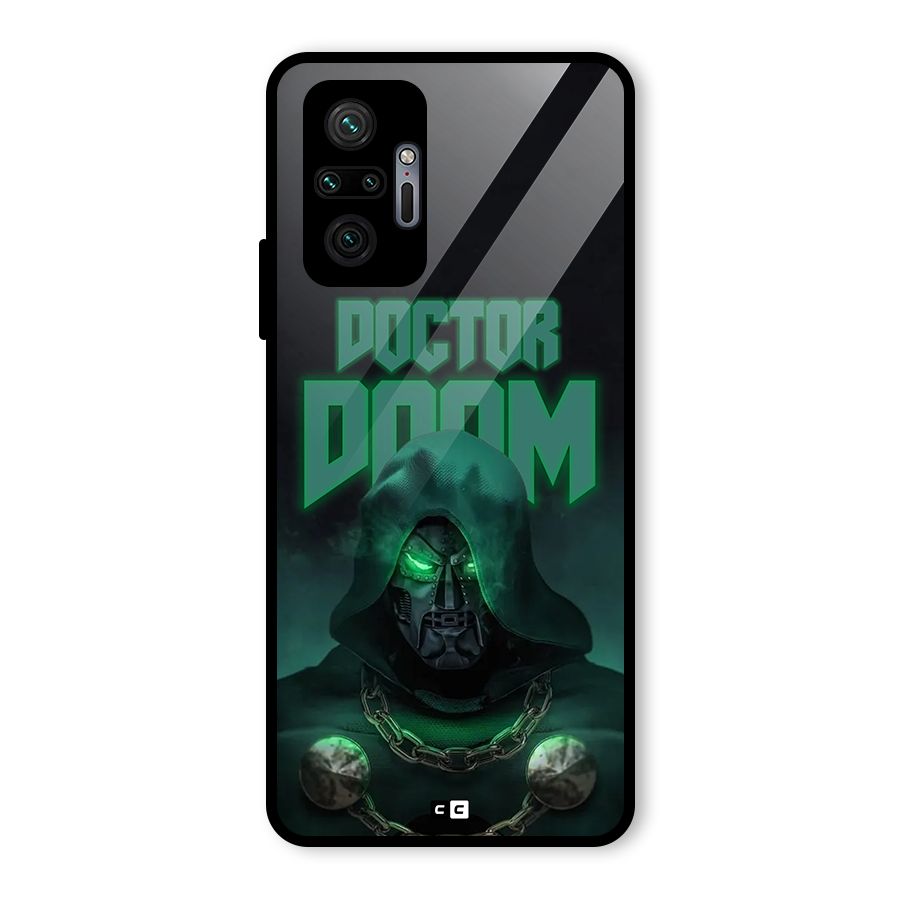 Doctor Doom Glass Back Case for Redmi Note 10 Pro