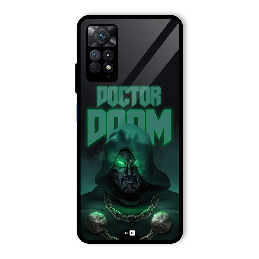 Doctor Doom Glass Back Case for Redmi Note 11 Pro